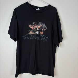 Sturges Black Hills Rally 2013 T-Shirt Size Men’s Large